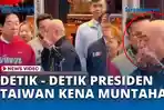 VIDEO - Detik-detik Mengejutkan! William Lai Ching-te Kena Muntahan Saat Hadiri Acara Resmi