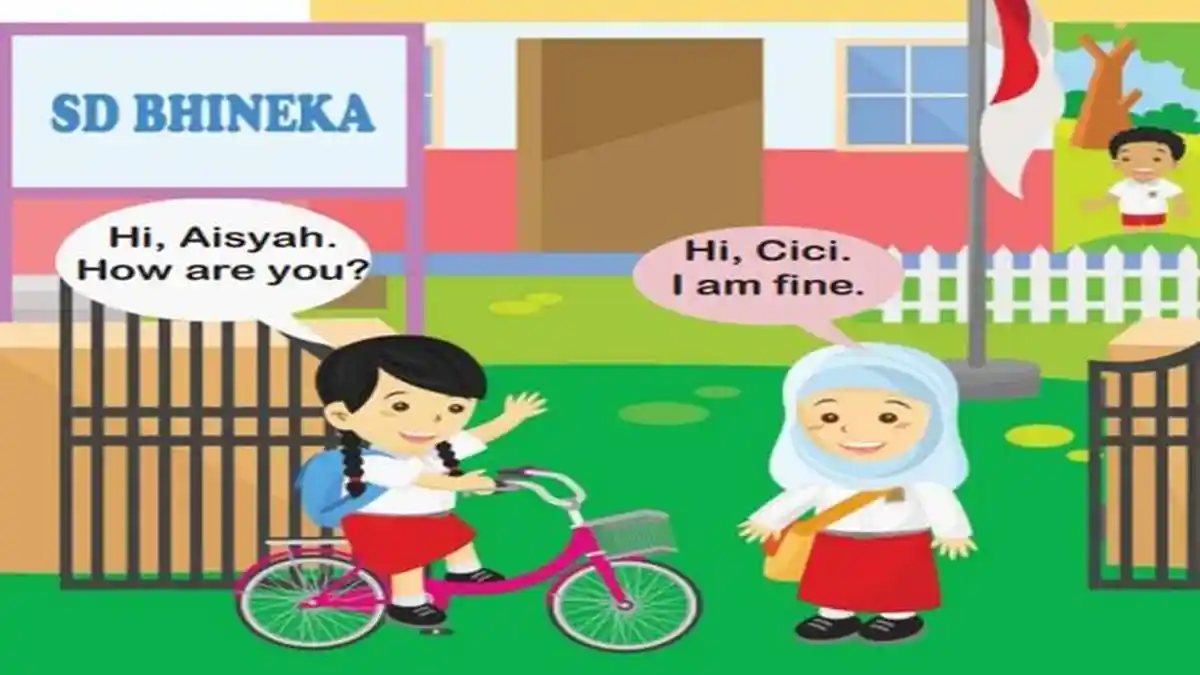 30 Soal PAS/SAS Bahasa Inggris Kelas 1 SD Semester 1 Kurikulum Merdeka 2024 Lengkap Kunci Jawaban