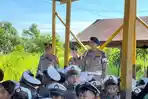 Satbrimob Polda Kalbar Terima Kunjungan Murid TK Kemala Bhayangkari 08 Sintang