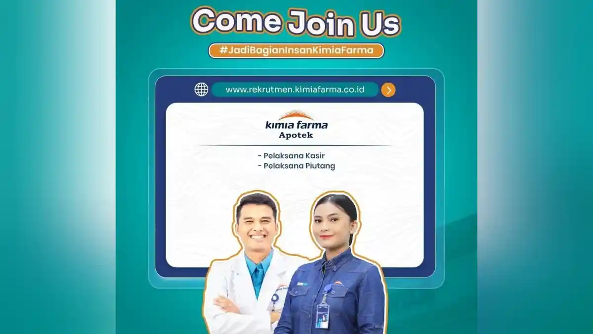 Kimia Farma Buka Lowongan Kerja Penempatan Ambon, Cek Syarat dan Link Daftarnya
