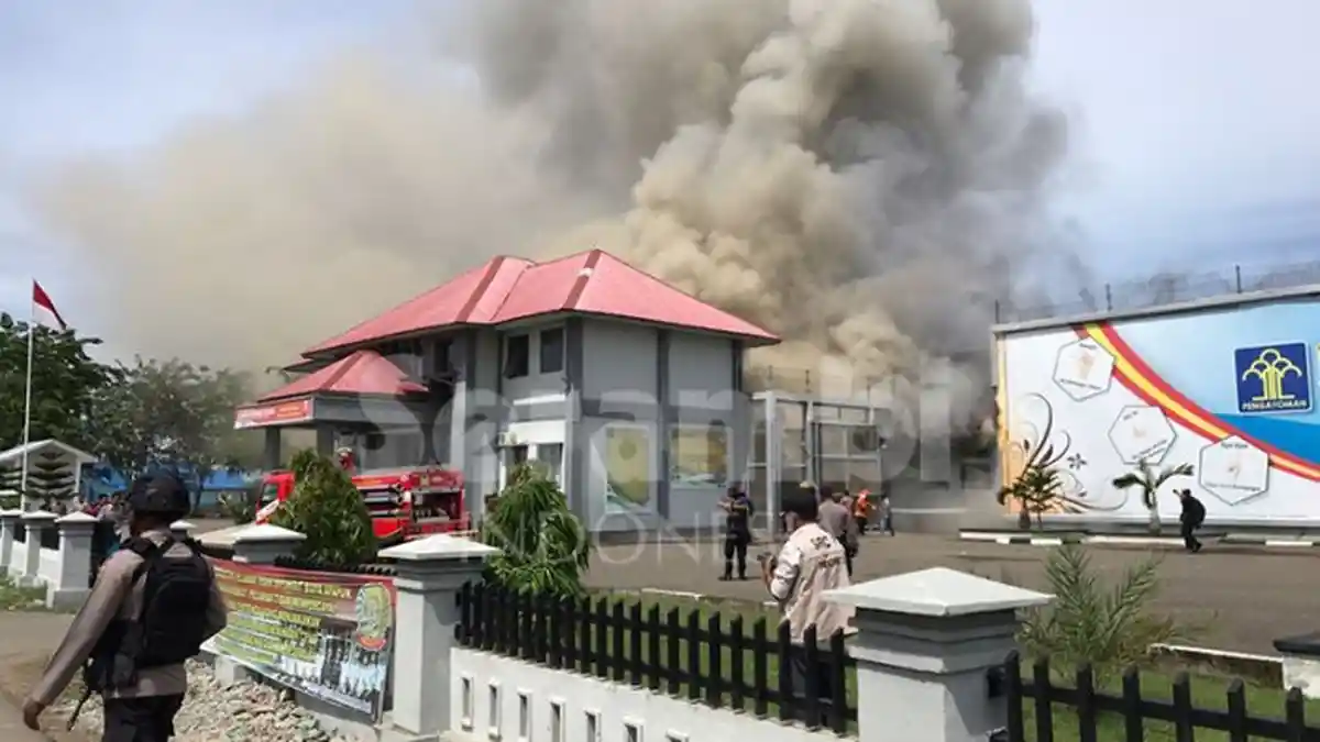 Kemenkumham Benarkan Lapas Lambaro Aceh Rusuh dan Terbakar