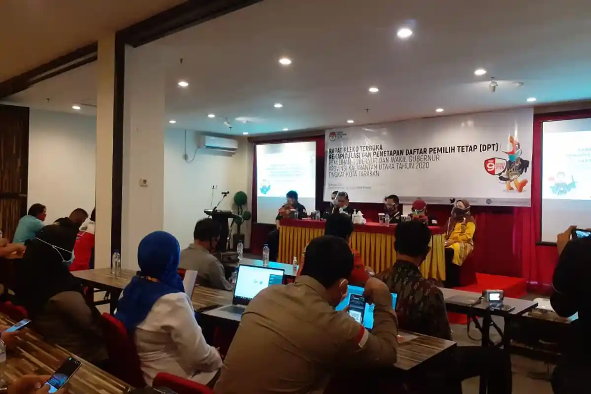 KPU Tarakan Sudah Tetapkan Daftar Pemilih Tetap, Total Pemilih Sebanyak 143.130 Orang