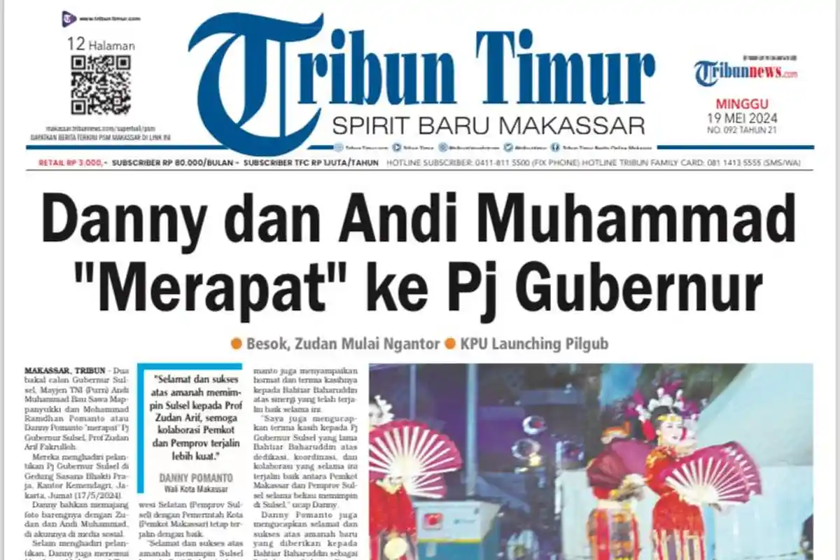 Danny dan Andi Muhammad 'Merapat' ke Pj Gubernur