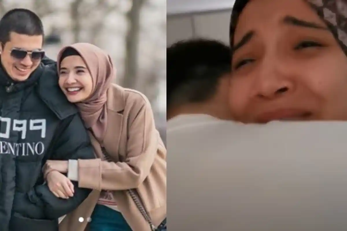 Zaskia Sungkar Tak Henti Menangis dan Peluk Suaminya Irwansyah Usai Tahu Hal Ini, Positif Hamil?