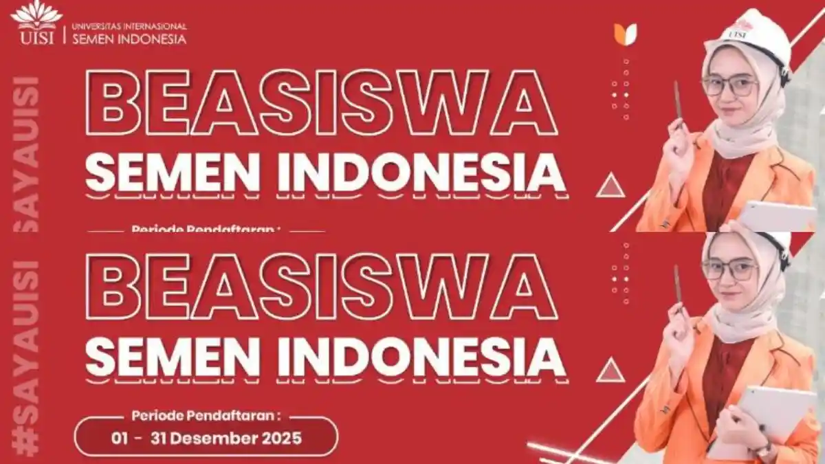 Keuntungan Mendapat Beasiswa Semen Indonesia, Pendaftaran Mulai Dibuka, Catat Persyaratannya