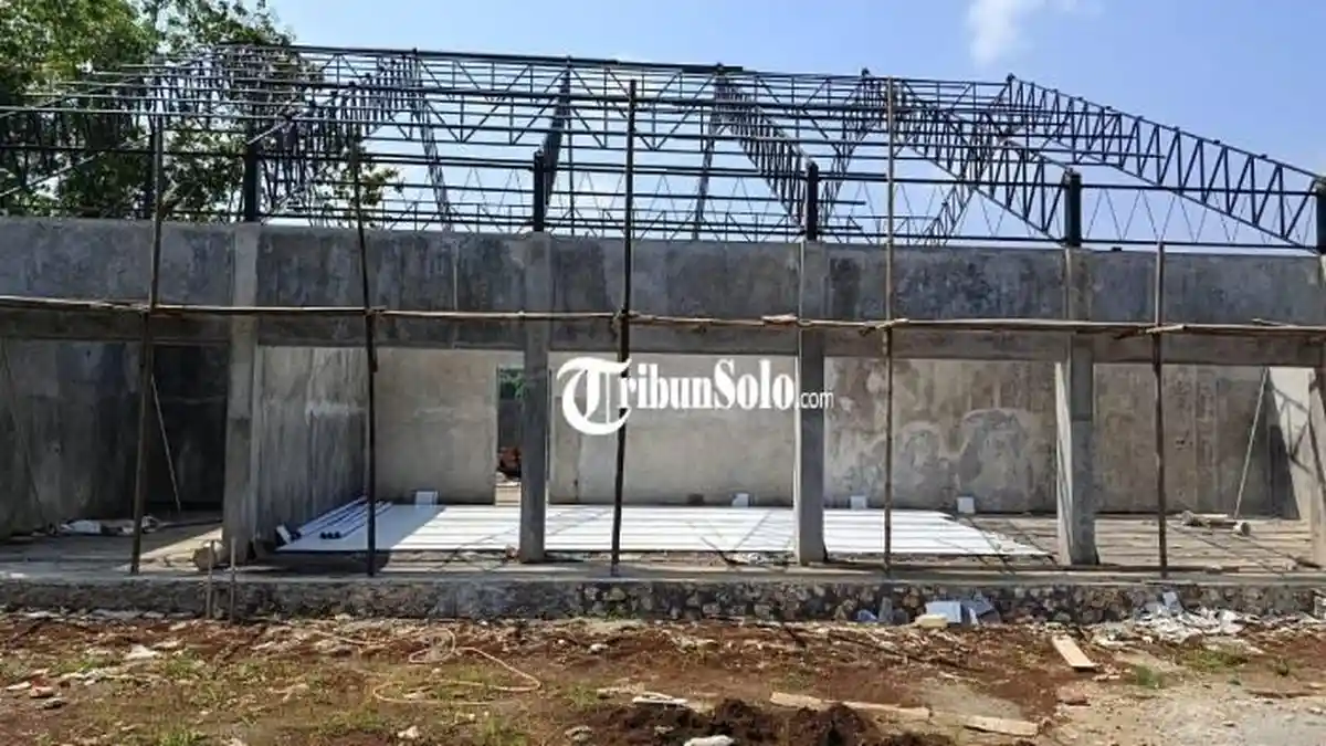 Pembangunan Gerai KDMP Desa Wonodadi Wonogiri Mandek 3 Pekan, Kontraktor Dikabarkan Minggat