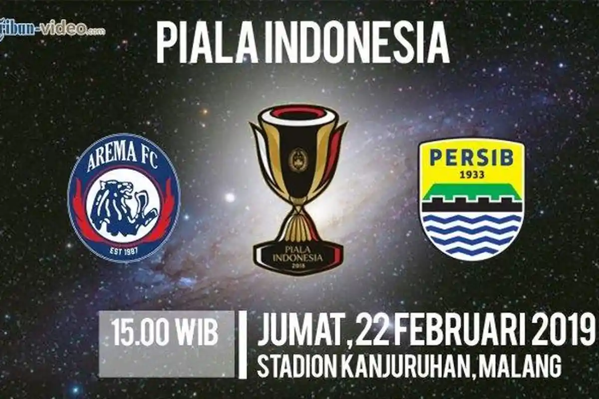 SEDANG BERLANGSUNG! Live Streaming (TV Online) RCTI Arema FC vs Persib Bandung Piala Indonesia