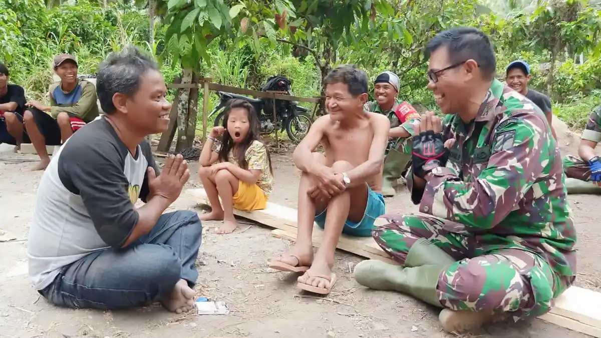 Melalui TMDD 2019, Kodim 1306/Donggala Jalin Silaturahmi Erat dengan Warga