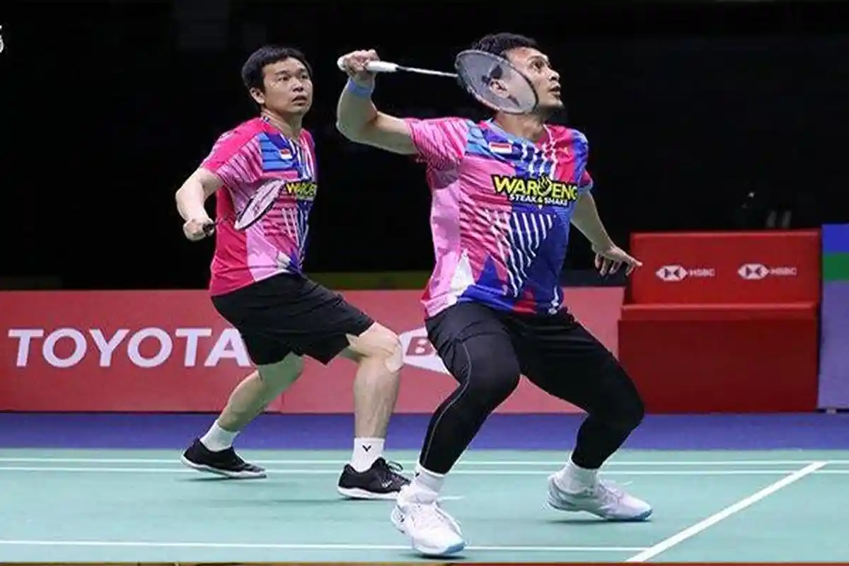 Jam Tayang Ahsan ./ Hendra vs Ganda Putra Denmark di Indonesia Masters 2022 Live Hari Ini