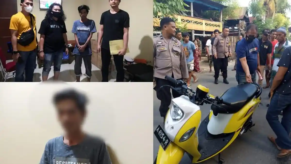 Nakal! Pinjam Motor Teman di Makassar Lalu Dijual, Erick Ditangkap di Sidrap