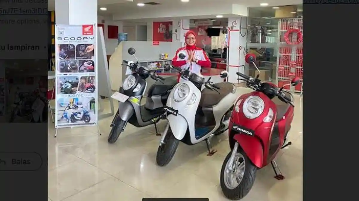 Promo di Jambi - Beli Honda Scoopy Sekarang Banyak Diskonnya, Diskon Angsuran, DP Murah