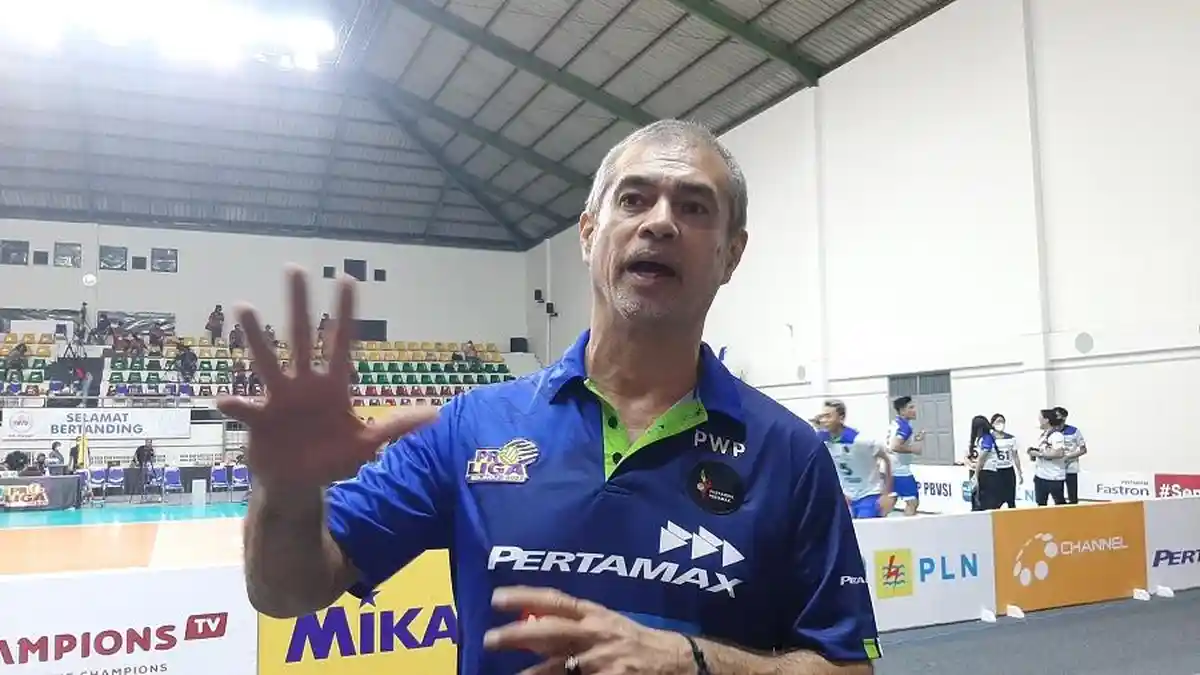 Tim Voli Putra Jakarta Pertamina Pertamax Menang Bikin Gembira Pascal W Picaulima