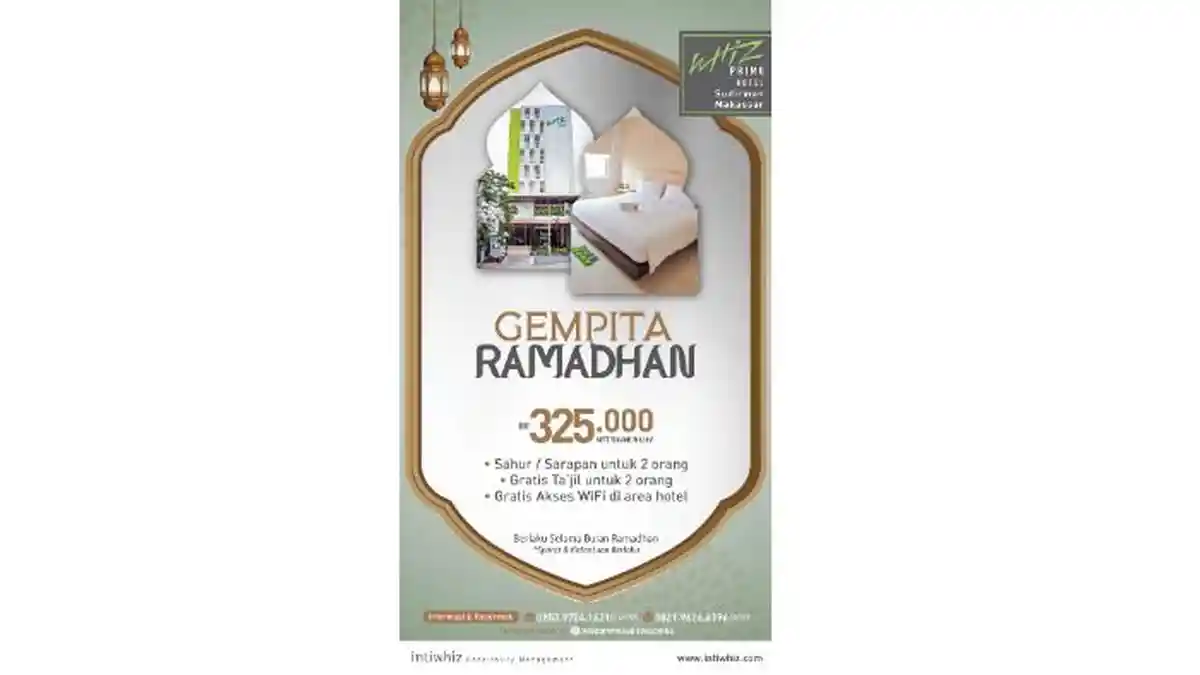 Rayakan Kebersamaan di Bulan Ramadhan dengan Paket Bukber Istimewa dari Whiz Prime Hotel Makassar