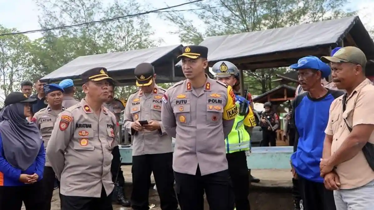 Kapolres Tegal Kota Patroli Langsung Pastikan Keamanan Objek Wisata 
