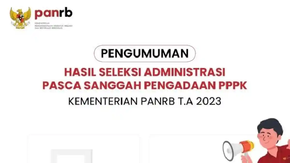 Link Pengumuman Hasil Sanggah PPPK Kemenpan RB 2023, Lengkap dengan Cara Cek