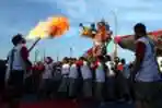 Aksi Pawai Ogoh ogoh