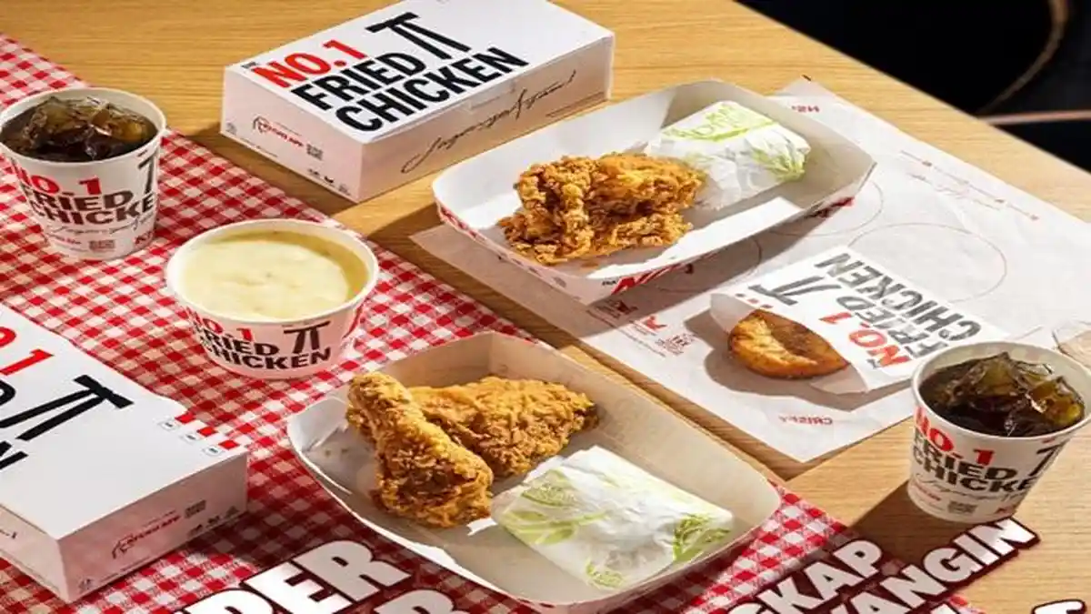 Promo KFC Hari Ini Rabu 10 Januari, Beli Super Besar New Dapat Double Down Kimchi Harga Spesial