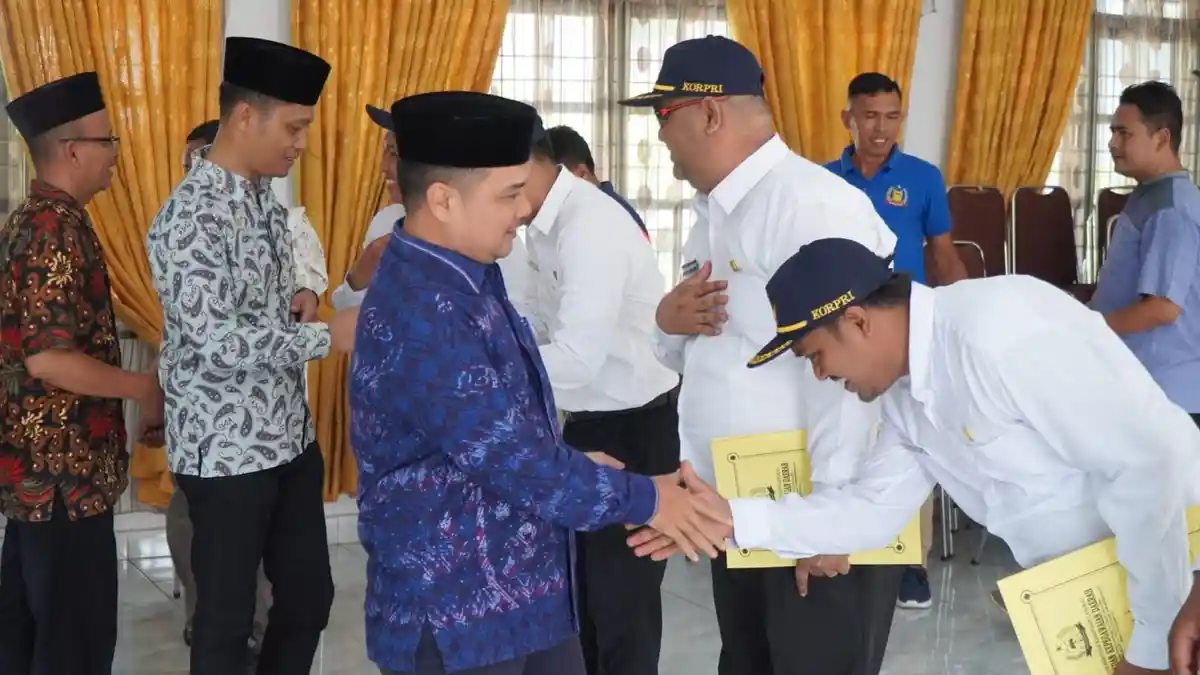 Pemkab Langkat Lantik Tujuh Orang PPPK, Berikut Nama dan Instansinya