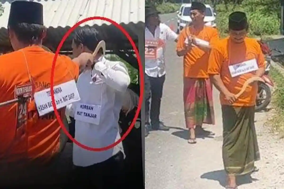 Tangis Terdakwa Carok Bangkalan Pecah, Hasan Basri dan Wardi Divonis 10 Tahun Penjara, Cium Kaki Ibu