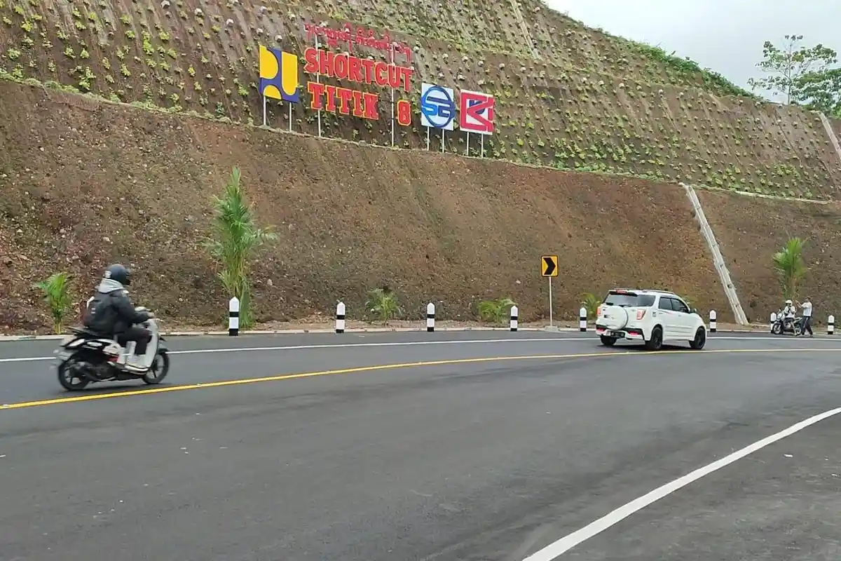 Pembangunan Shortcut Titik 7A,7B, 7C dan 8 Rampung, Sempat Terkendala Cuaca Hingga Kelangkaan Aspal