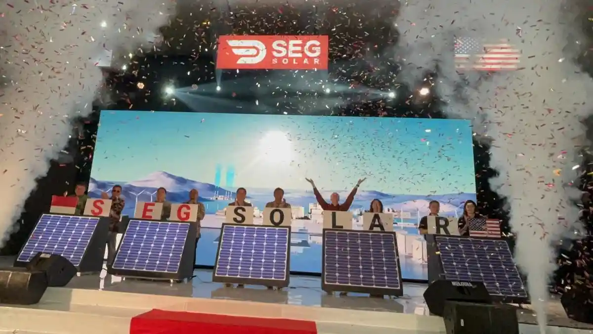 SEG Solar Resmi Beroperasi di KEK Industropolis Batang, Jateng Siap Jadi Sentral Panel Surya