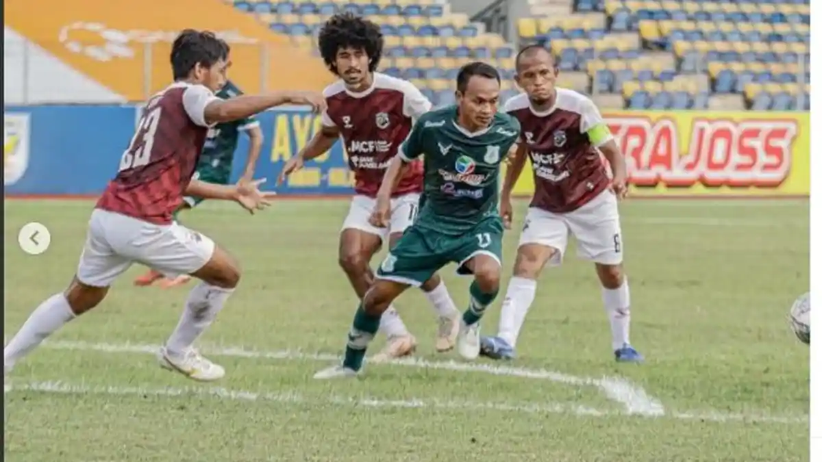 Highlight Skor Babel United vs PSMS Medan, Ayam Kinantan Lengah di Menit Akhir