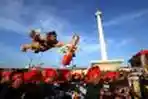 Ogoh ogoh Kelilingi Monas