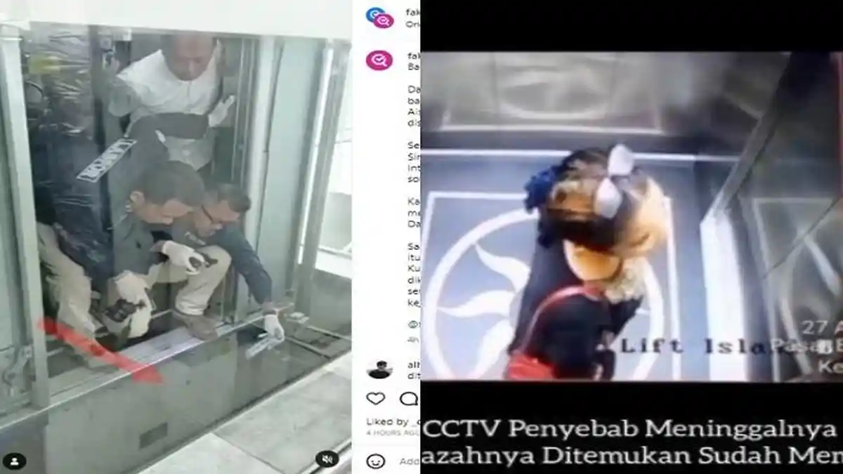 Penampakan Celah 60 cm Lift Kualanamu Tempat Asiah Terjun Bebas, Pihak Bandara Kini Dilaporkan