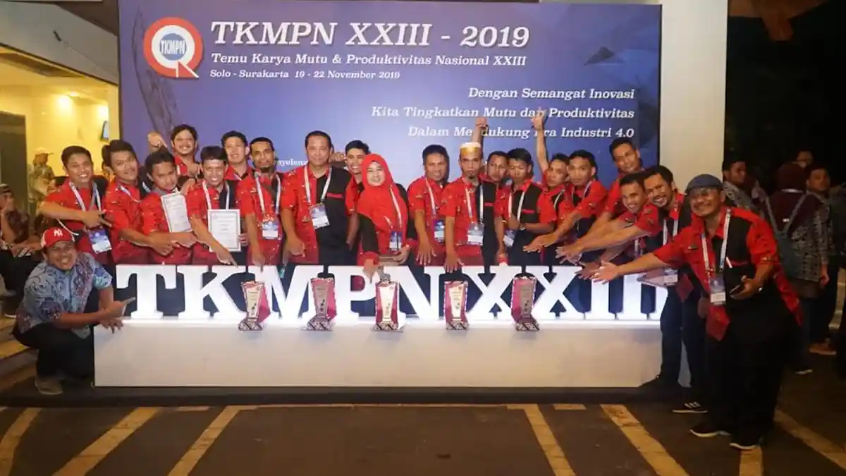 Semen Tonasa Raih Predikat Platinum dan Gold di Ajang TKMPN XXIII di Solo