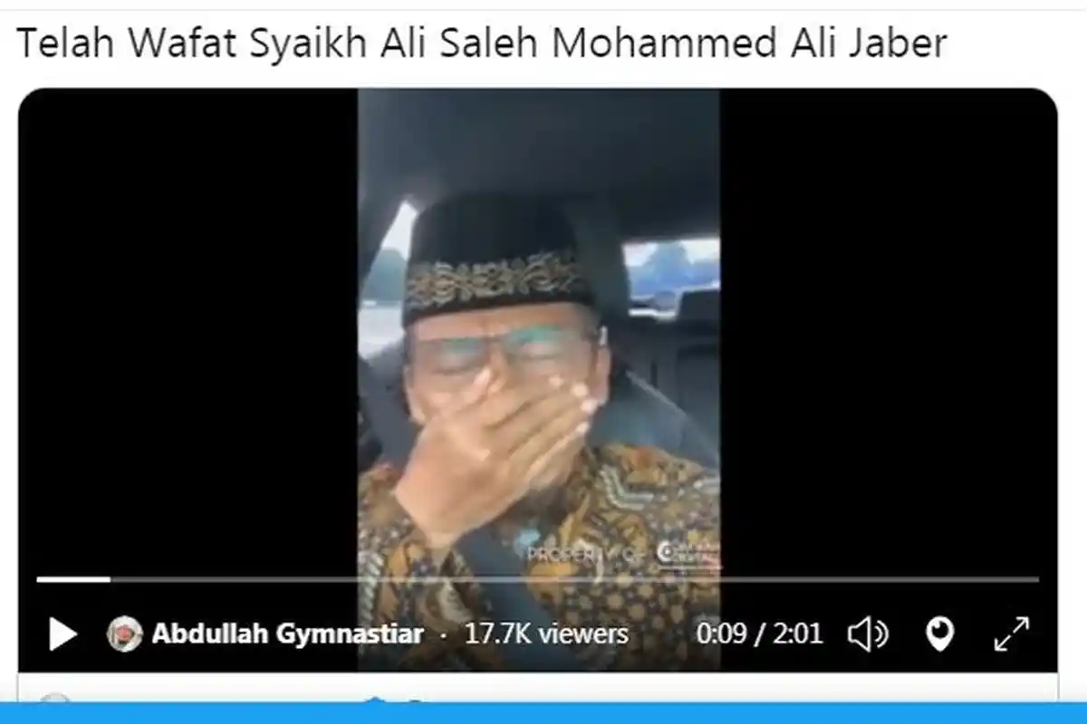 Usai Mendoakan, Aa Gym yang dalam Perjalanan Berharap Bisa Antar Syekh Ali Jaber ke Pemakaman