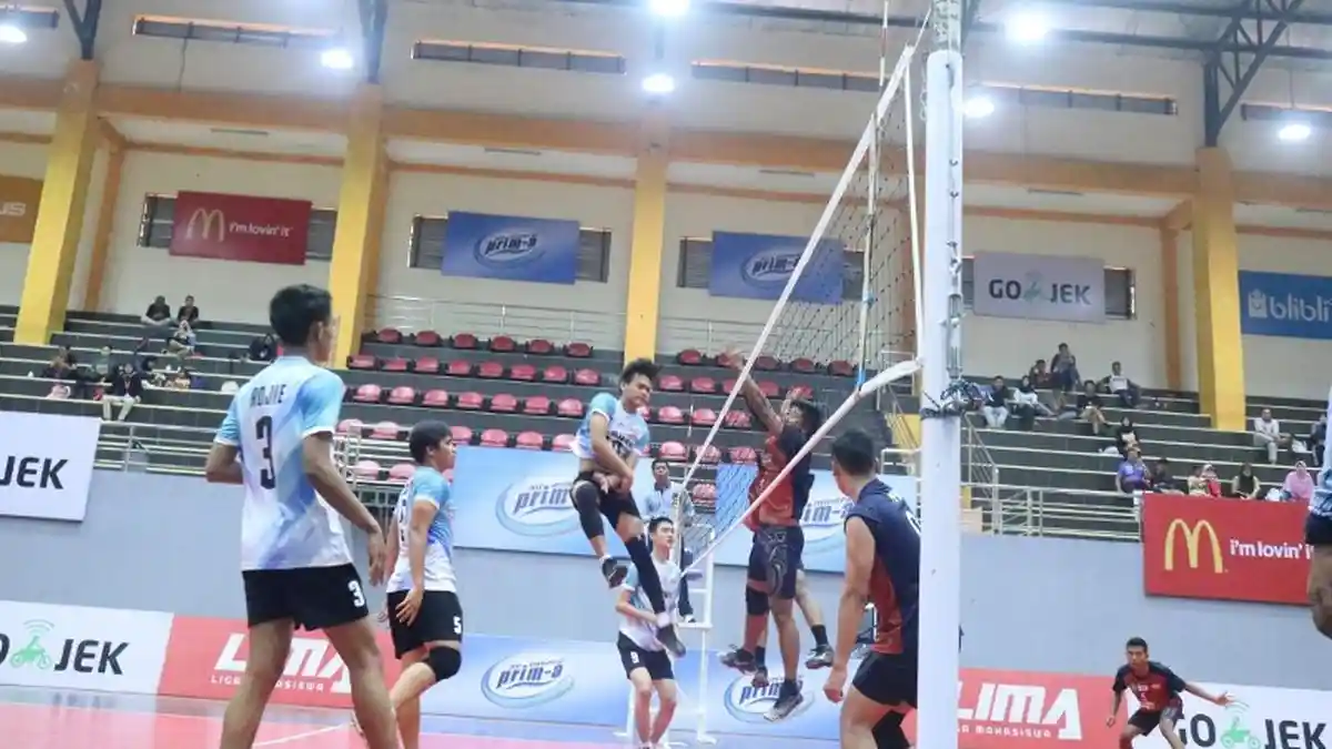 Putra dan Putri Universitas Trisakti ke Final LIMA Volleyball