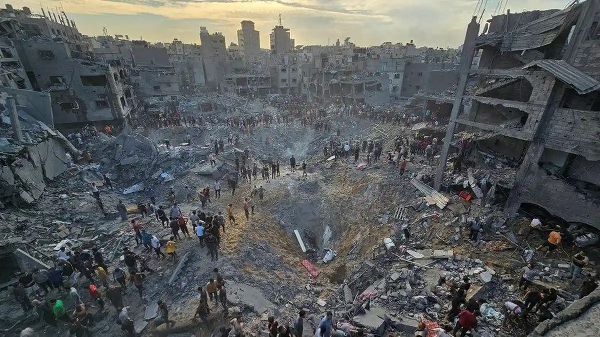 Israel gempur kamp pengungsi Jabalia di Gaza, Netanyahu sebut 'Ini waktunya berperang'