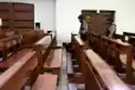 Pengamanan Gereja Katedral Santa Perawan Maria Ratu Rosario Suci