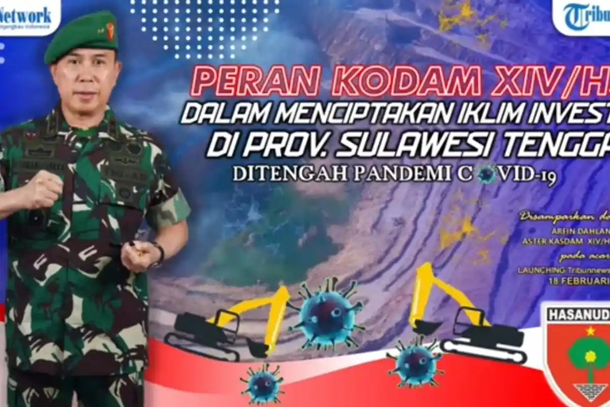 Strategi Kodam XIV Hasanuddin Tingkatkan Investasi di Sultra, Pertahanan Wilayah dan Pengawasan TKA