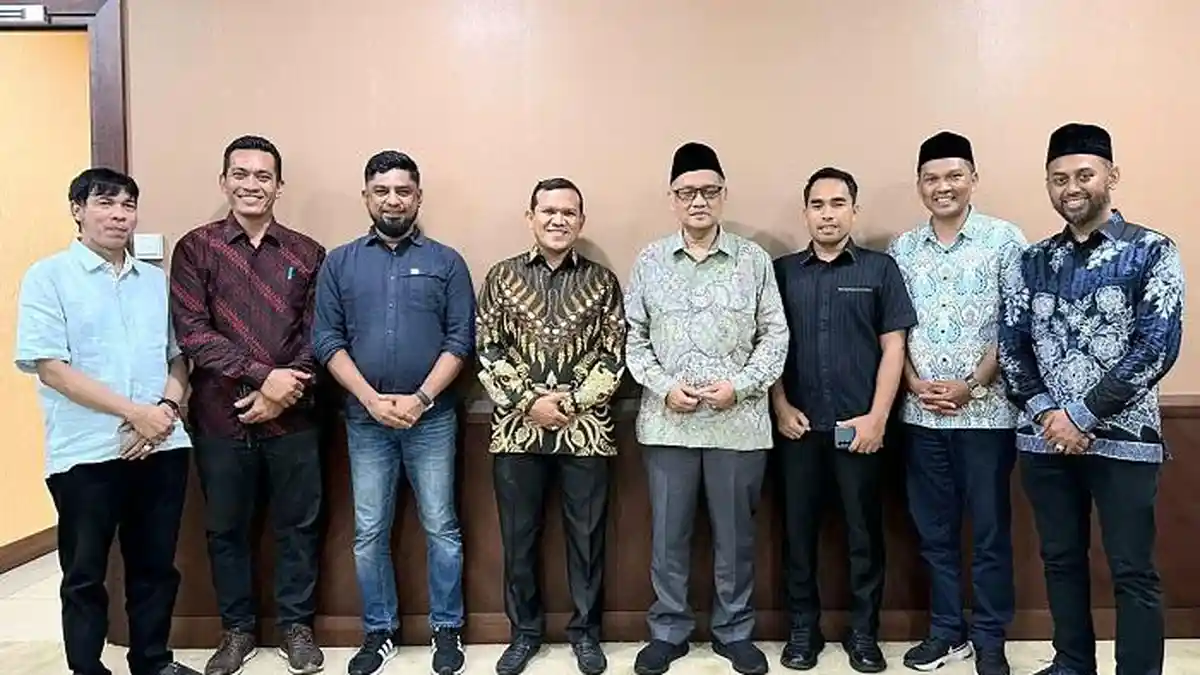 Dek Fadh Temui Wamenag dan Kepala BP Haji di Jakarta, Bahas Soal Haji Aceh 