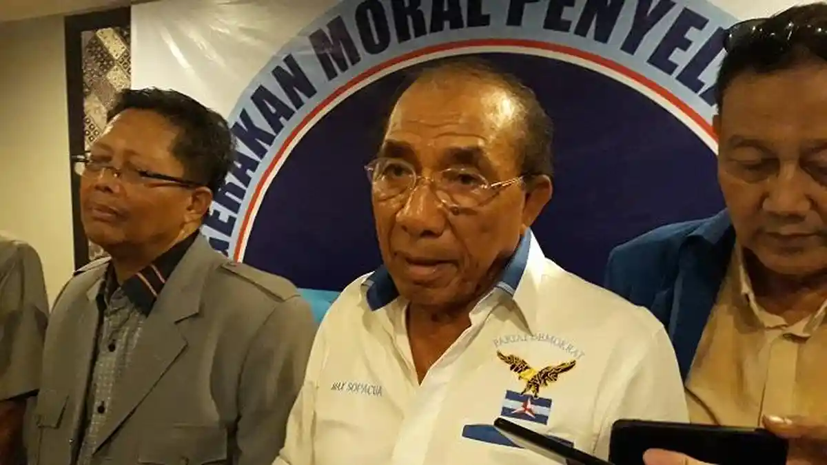 Rekam Jejak Max Sopacua, Mantan Penyiar TVRI yang Dikenal Pendiri Partai Demokrat