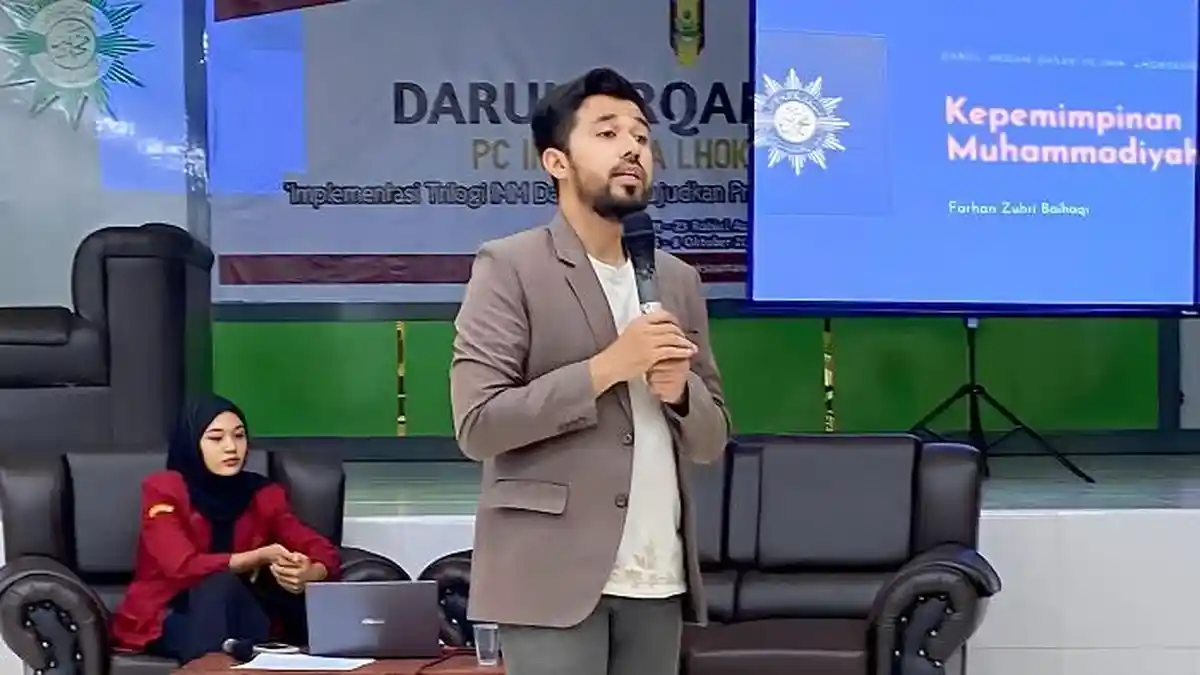 Wasek Pemuda Muhammadiyah Aceh Isi Materi Kepemimpinan di Lhokseumawe