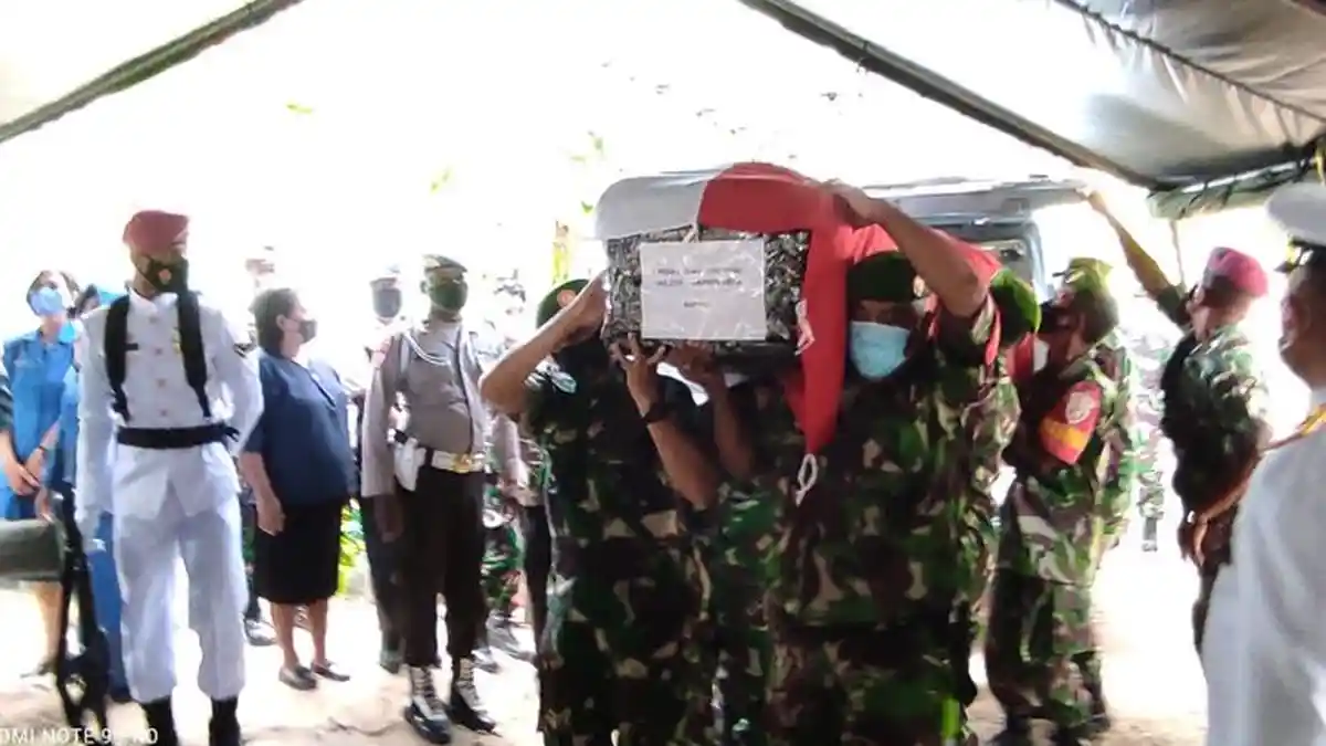 HARI INI Dimakamkan, Ini Kisah Pratu Wilson yang Gugur Diserang KKB, Jadi Marinir Ikuti Jejak Kakek