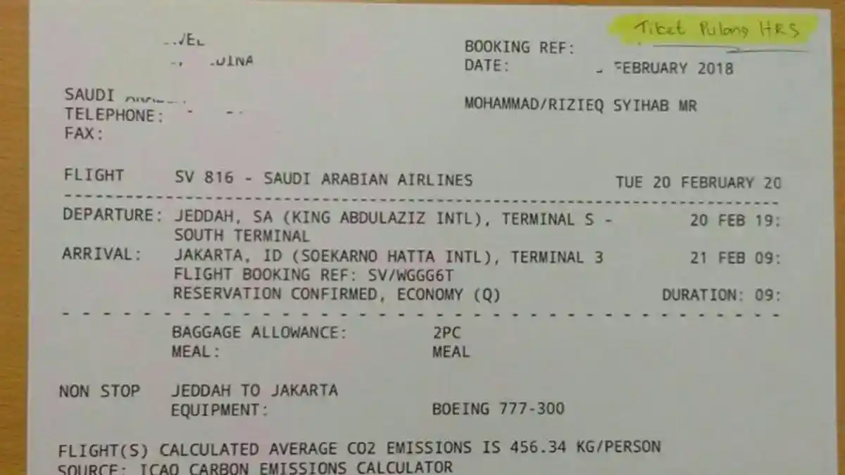 Rizieq Syihab Akhirnya Batalkan Kepulangannya ke Indonesia
