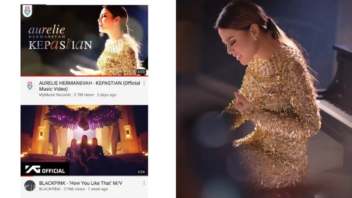 Lagunya Geser BLACKPINK dari Puncak Trending YouTube, Aurel Hermansyah: Gak Bisa Berkata-kata