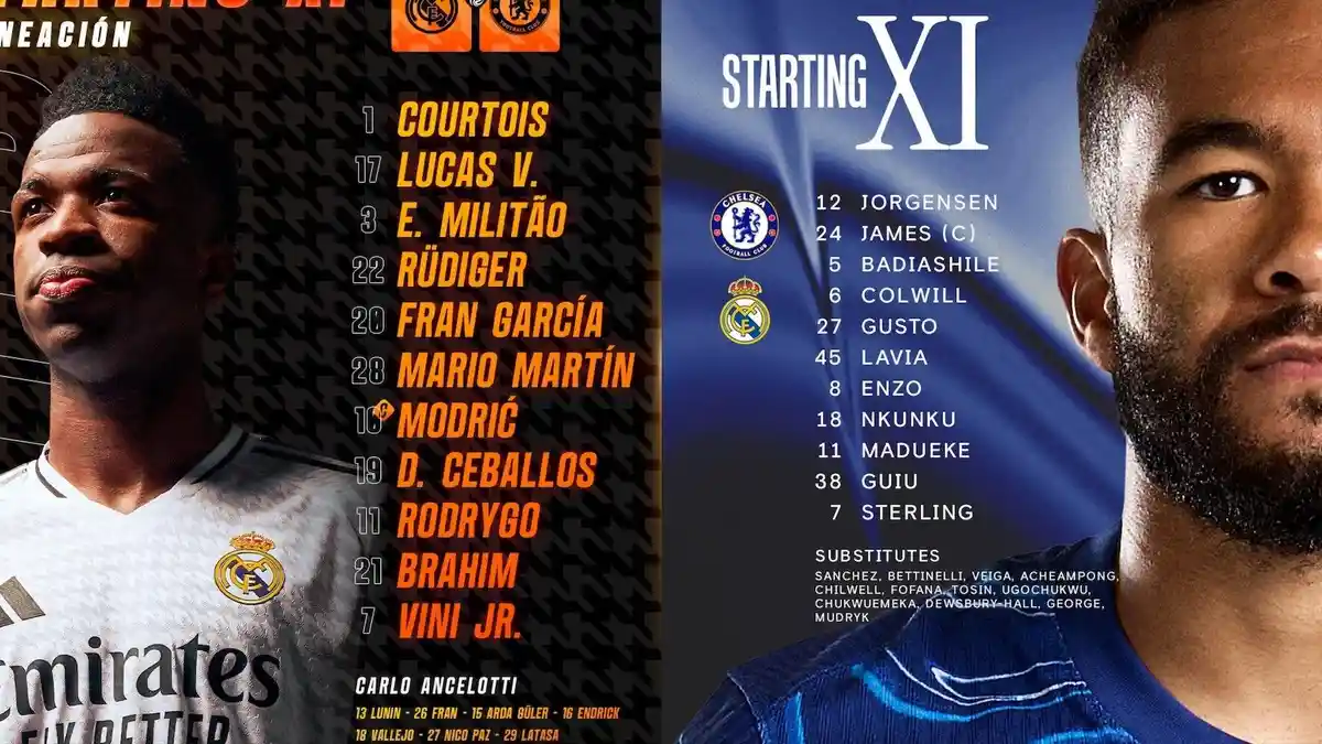 SIARAN LANGSUNG Real Madrid Vs Chelsea Jam 06.00 WIB, Akses Live Streaming Gratisnya di Sini