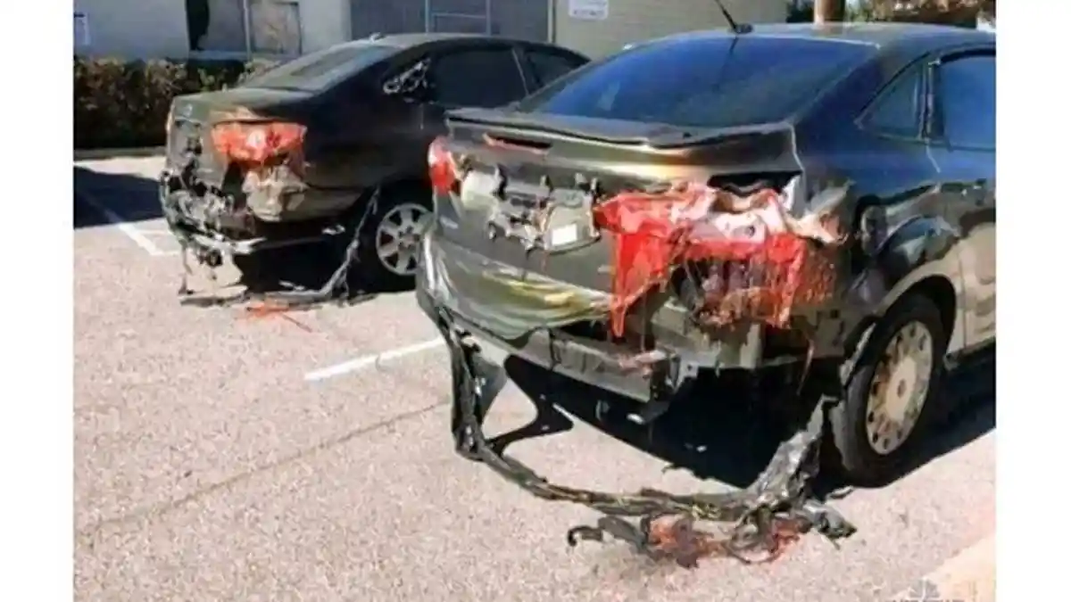 Cek Fakta: Benarkah Gambar Mobil Meleleh Karena Cuaca Panas di Kuwait?