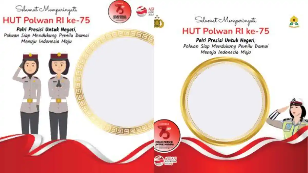 Kumpulan Twibbon HUT Polwan 2023 Terbaru dan Cara Menggunakannya