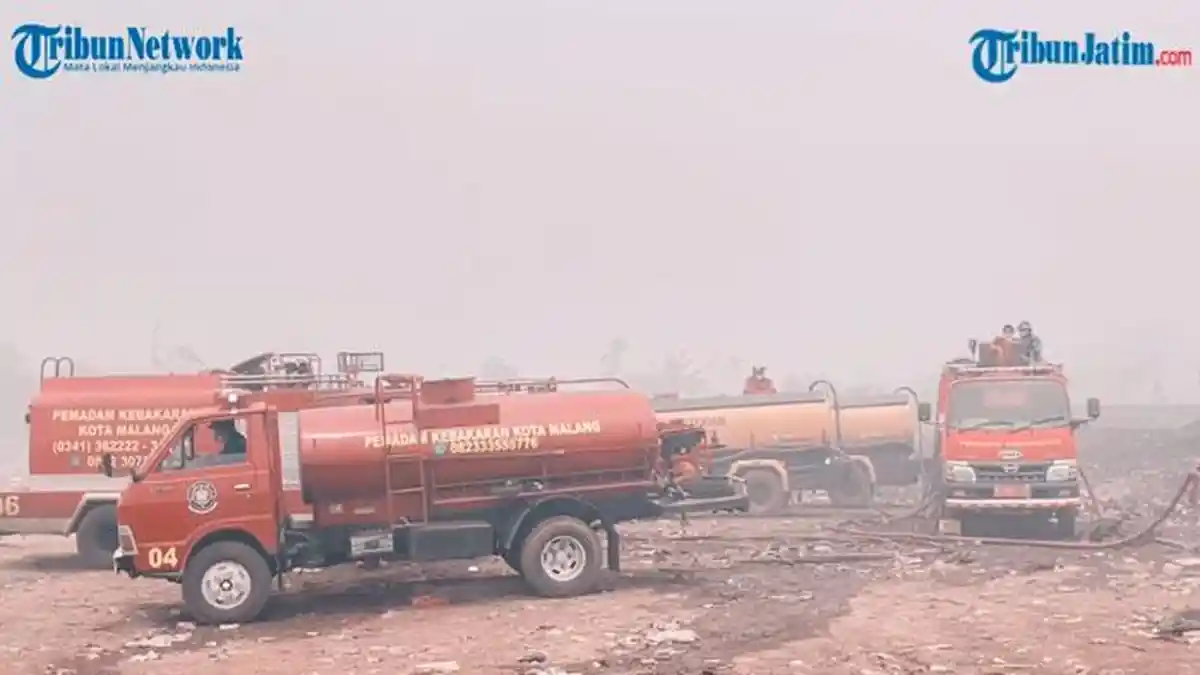 8 Hari TPA Supit Urang Malang Membara, 80 Personel Bertaruh Nyawa