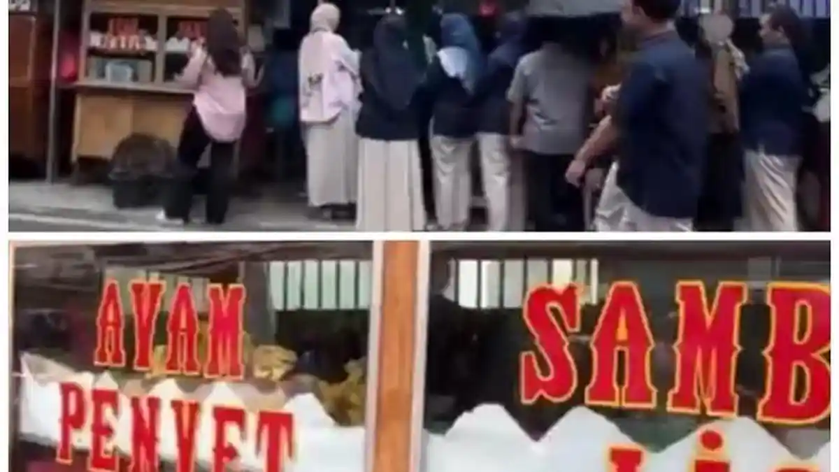 Purbaya Effect! Warung Ayam Penyet Dekat Kantor Kemenkeu Diserbu Pembeli