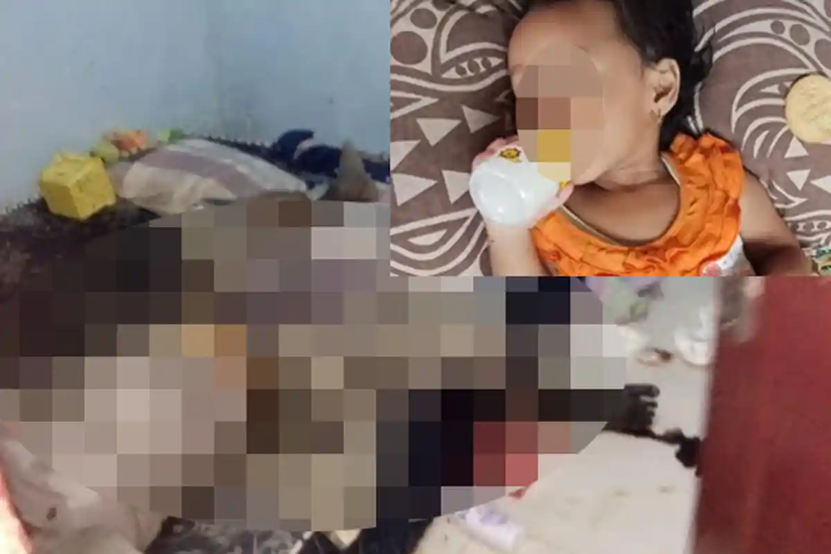 Bayi yang 'Temani' Mayat Ayahnya yang Membusuk Dirawat Tetangga Hingga Ibunya Datang