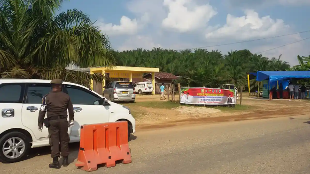 Tanpa Ada Suket Sehat Bebas Corona, Pedagang Luar Masih Bebas Masuk ke Kuansing Riau