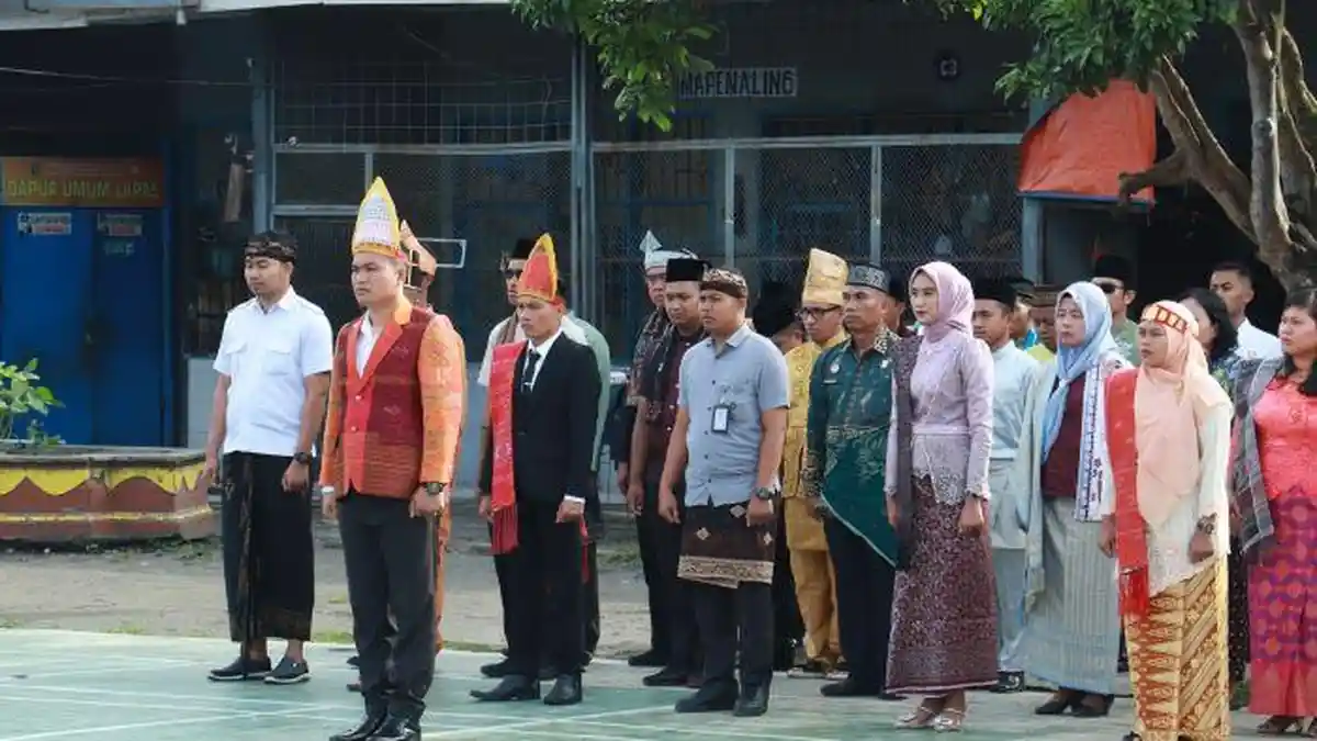 Gelar Upacara Hari Lahir Pancasila, Kepala Lapas Rantauprapat: Amalkan Nilai-nilai Pancasila