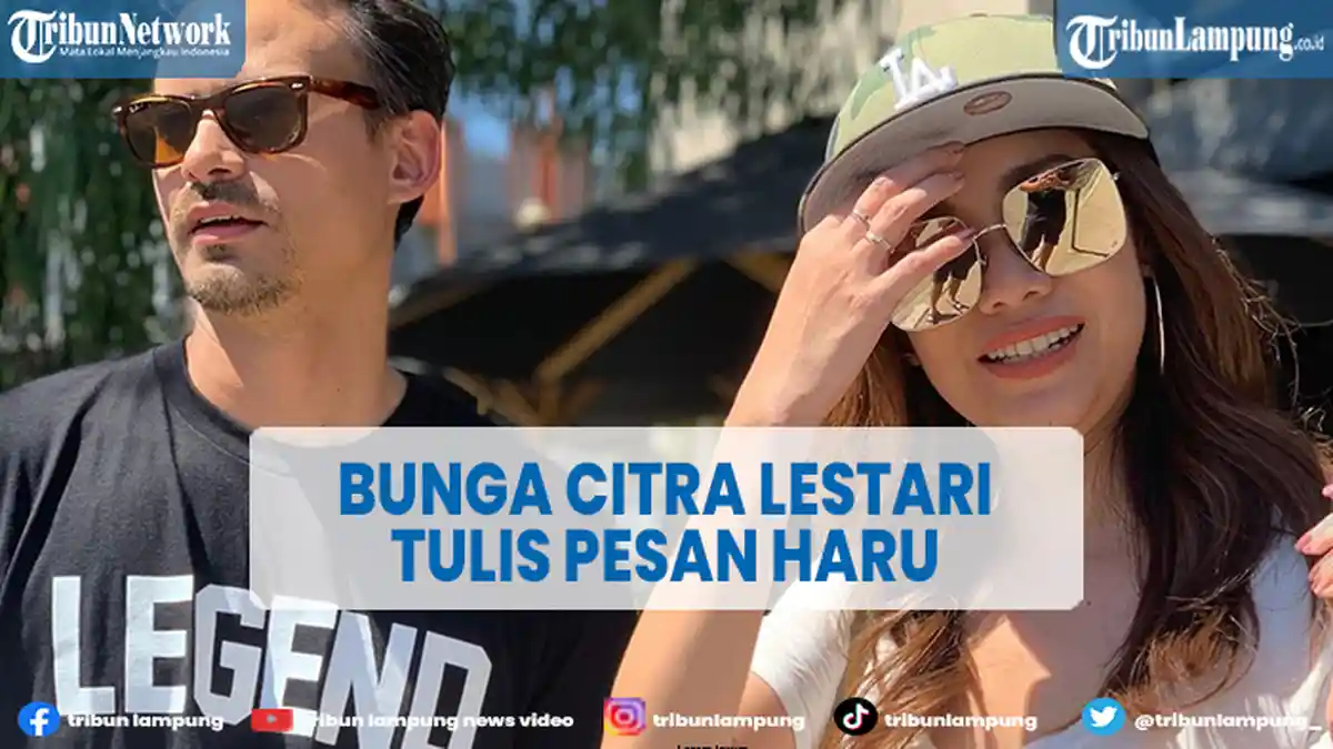 Bunga Citra Lestari Tulis Pesan Haru di Hari Ultah Ashraf Sinclair