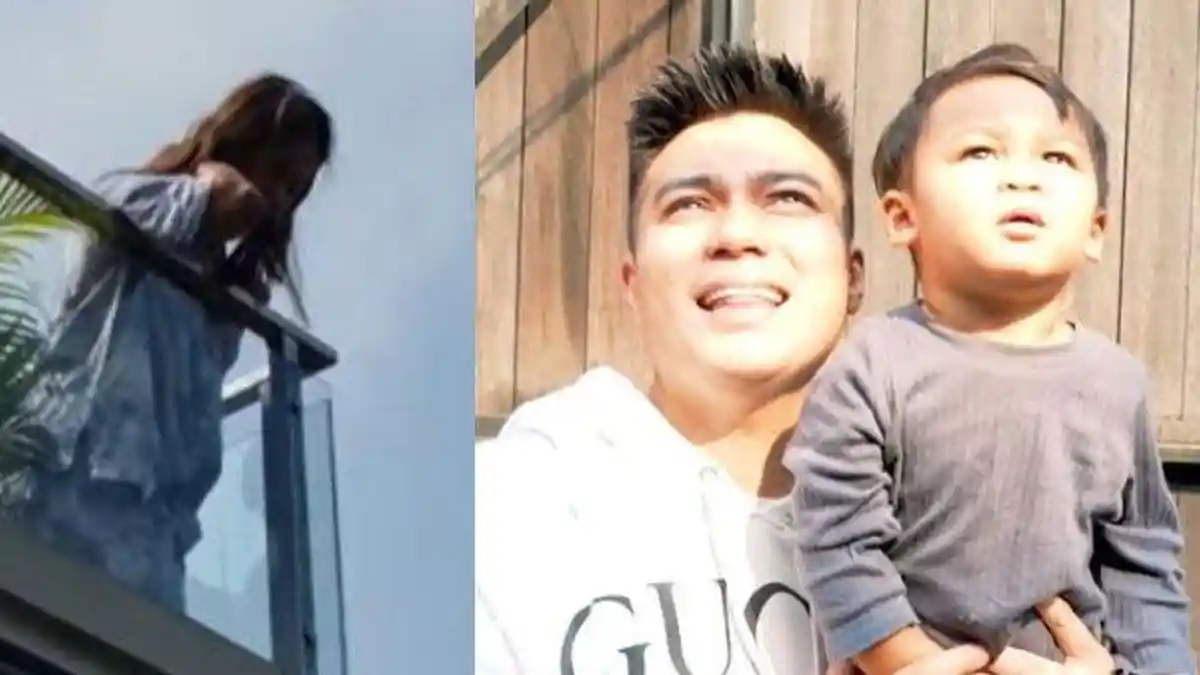 LEPAS Rindu 3 Hari Terpisah dari Paula yang Terpapar Corona, Baim Wong & Kiano Saling Sapa dari Jauh